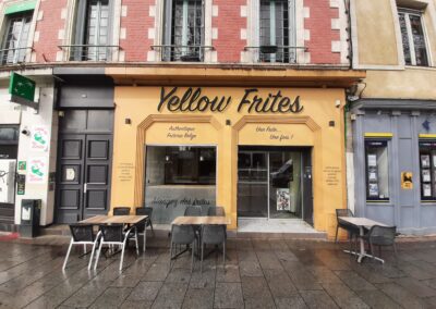 Réalisation Triskel Agencement - Yellow Frites - Rennes